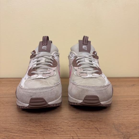 NIKE Air Max 90 Futura Shoes Mauve/Pink Women Size 8 Casual Running Athletic - Picture 4 of 12